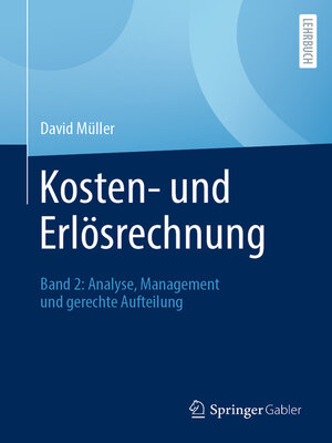 cover image of Kosten- und Erlösrechnung